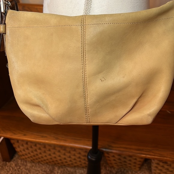 COACH LEATHER SHOULDER BAG - Picture 2 of 8